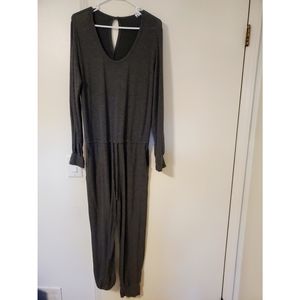 Sundry grey lounge jumpsuit xl